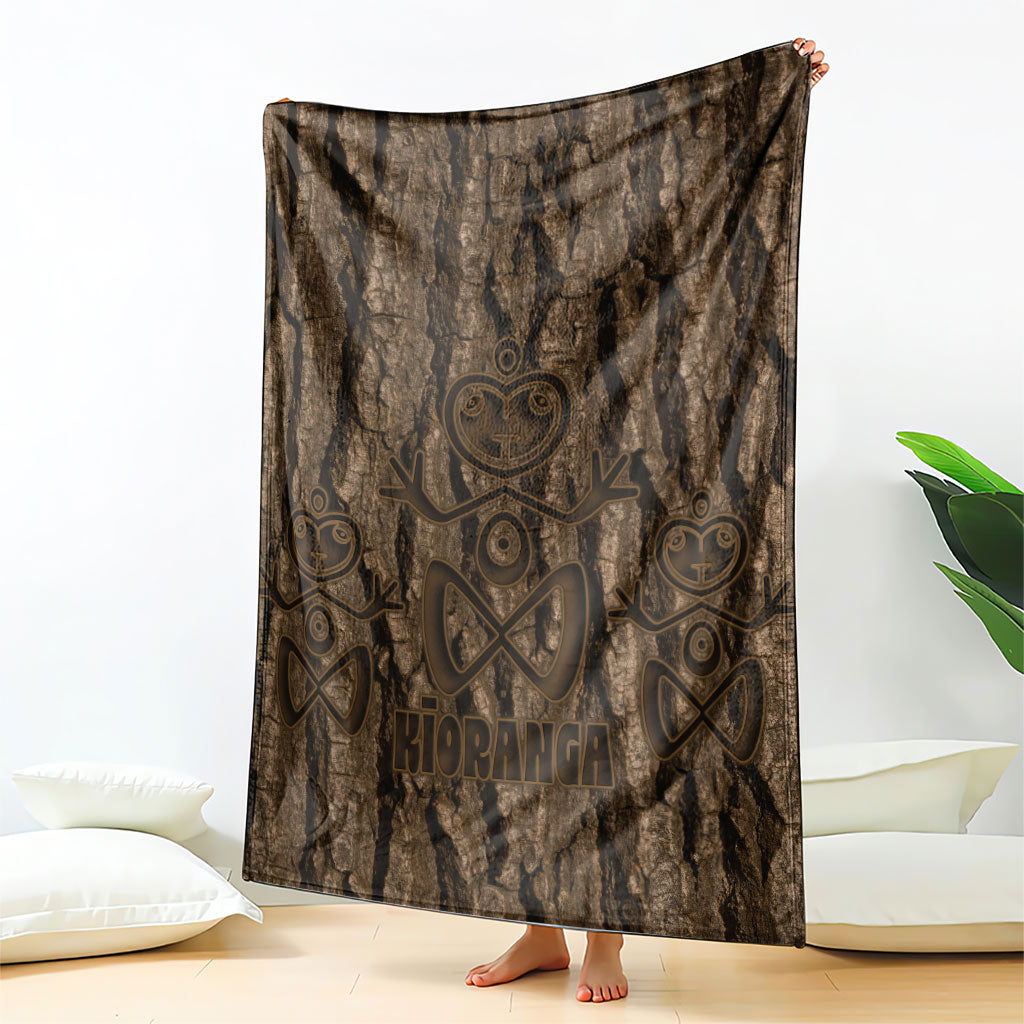 Kioranga Moriori New Zealand Blanket Kopi Rakau Carving Art LT14 - Polynesian Pride