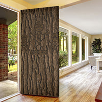 Kioranga Moriori New Zealand Door Cover Kopi Rakau Carving Art LT14 - Polynesian Pride