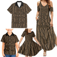 Kioranga Moriori New Zealand Family Matching Summer Maxi Dress and Hawaiian Shirt Kopi Rakau Carving Art LT14 - Polynesian Pride
