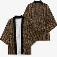Kioranga Moriori New Zealand Kimono Kopi Rakau Carving Art LT14 - Polynesian Pride