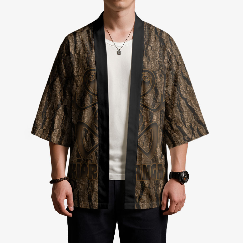 Kioranga Moriori New Zealand Kimono Kopi Rakau Carving Art LT14 - Polynesian Pride