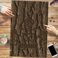 Kioranga Moriori New Zealand Puzzle Kopi Rakau Carving Art LT14 Brown - Polynesian Pride