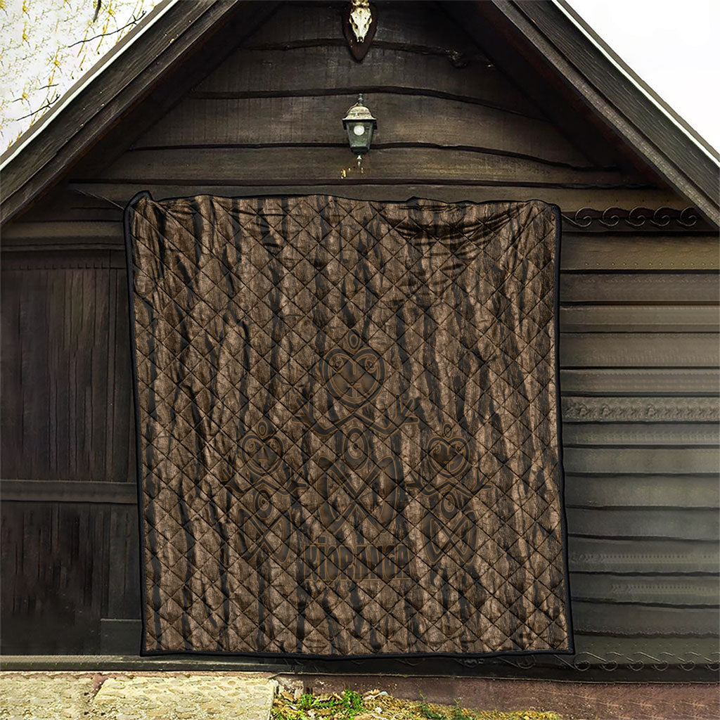 Kioranga Moriori New Zealand Quilt Kopi Rakau Carving Art LT14 - Polynesian Pride