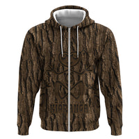 Kioranga Moriori New Zealand Zip Hoodie Kopi Rakau Carving Art LT14 Zip Hoodie Brown - Polynesian Pride