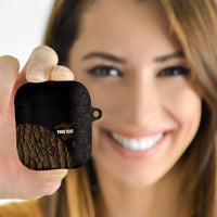 Moriori Kekoru New Zealand Personalised AirPods Case Kopi Rakau Carving Chatham Islands Map LT14 - Polynesian Pride