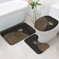 Moriori Kekoru New Zealand Personalised Bathroom Set Kopi Rakau Carving Chatham Islands Map LT14 - Polynesian Pride