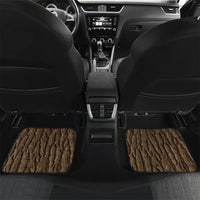 Moriori Kekoru New Zealand Personalised Car Mats Kopi Rakau Carving Chatham Islands Map LT14 Set 2pcs - Back Black - Polynesian Pride