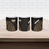 Moriori Kekoru New Zealand Personalised Ceramic Mug Kopi Rakau Carving Chatham Islands Map LT14 - Polynesian Pride