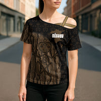 Moriori Kekoru New Zealand Personalised Cross Shoulder Shirt Kopi Rakau Carving Chatham Islands Map LT14 - Polynesian Pride