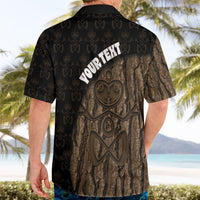 Moriori Kekoru New Zealand Personalised Hawaiian Shirt Kopi Rakau Carving Chatham Islands Map LT14 - Polynesian Pride