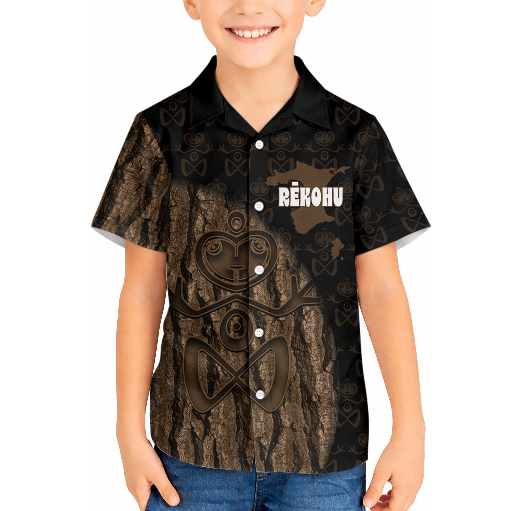Moriori Kekoru New Zealand Personalised Hawaiian Shirt Kopi Rakau Carving Chatham Islands Map LT14 - Polynesian Pride