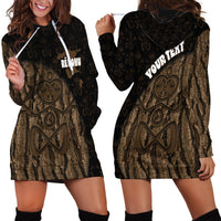 Moriori Kekoru New Zealand Personalised Hoodie Dress Kopi Rakau Carving Chatham Islands Map LT14 - Polynesian Pride