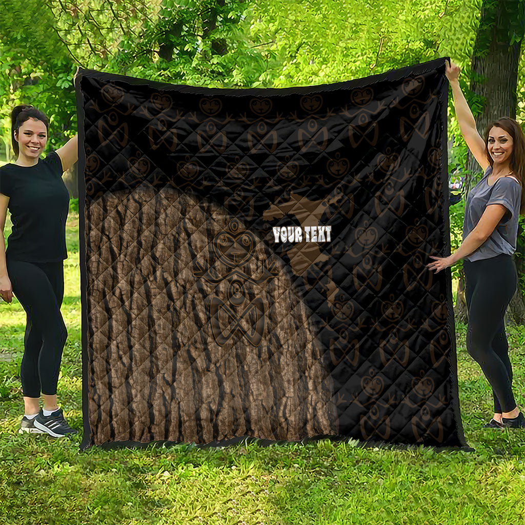 Moriori Kekoru New Zealand Personalised Quilt Kopi Rakau Carving Chatham Islands Map LT14 - Polynesian Pride
