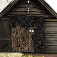 Moriori Kekoru New Zealand Personalised Quilt Kopi Rakau Carving Chatham Islands Map LT14 - Polynesian Pride