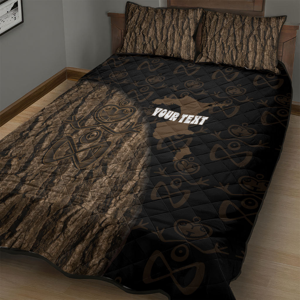 Moriori Kekoru New Zealand Personalised Quilt Bed Set Kopi Rakau Carving Chatham Islands Map LT14 - Polynesian Pride