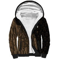Moriori Kekoru New Zealand Personalised Sherpa Hoodie Kopi Rakau Carving Chatham Islands Map LT14 Unisex Black - Polynesian Pride