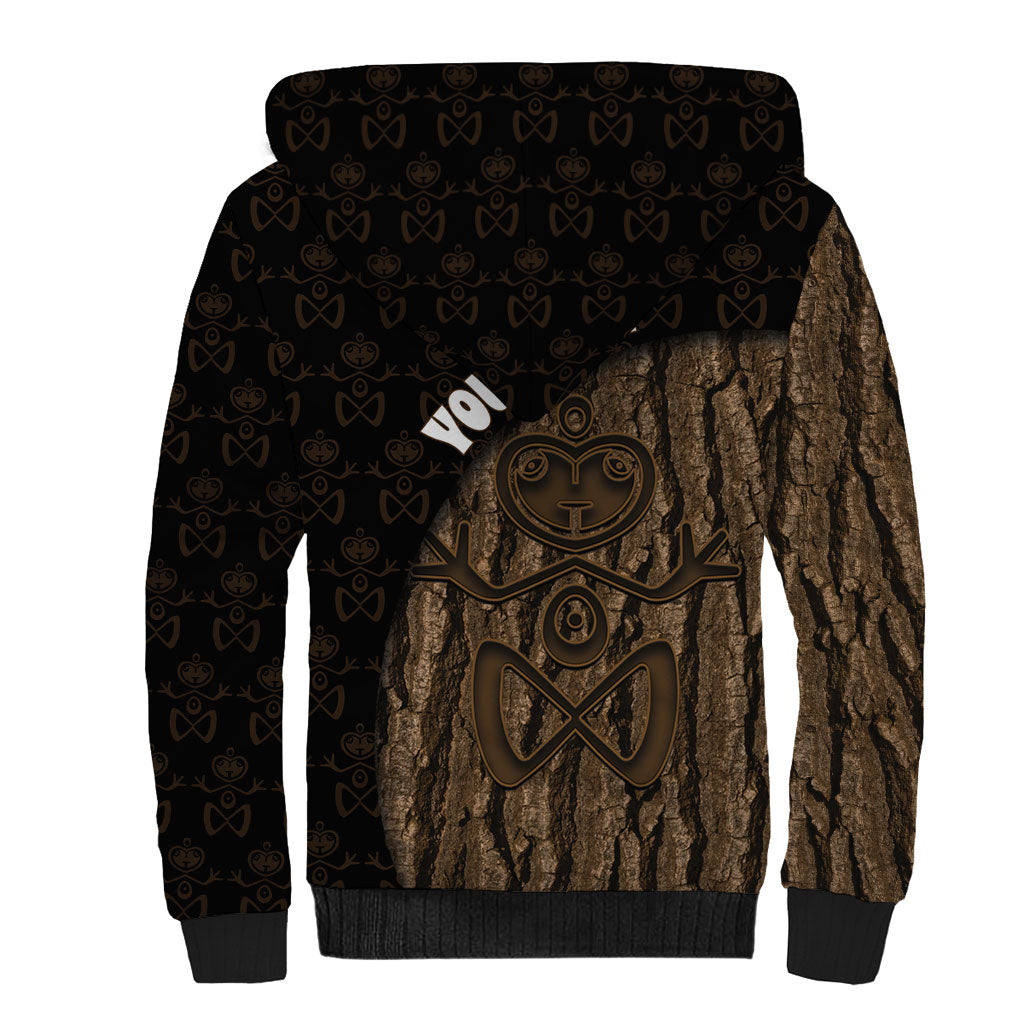Moriori Kekoru New Zealand Personalised Sherpa Hoodie Kopi Rakau Carving Chatham Islands Map LT14 - Polynesian Pride