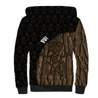 Moriori Kekoru New Zealand Personalised Sherpa Hoodie Kopi Rakau Carving Chatham Islands Map LT14 - Polynesian Pride