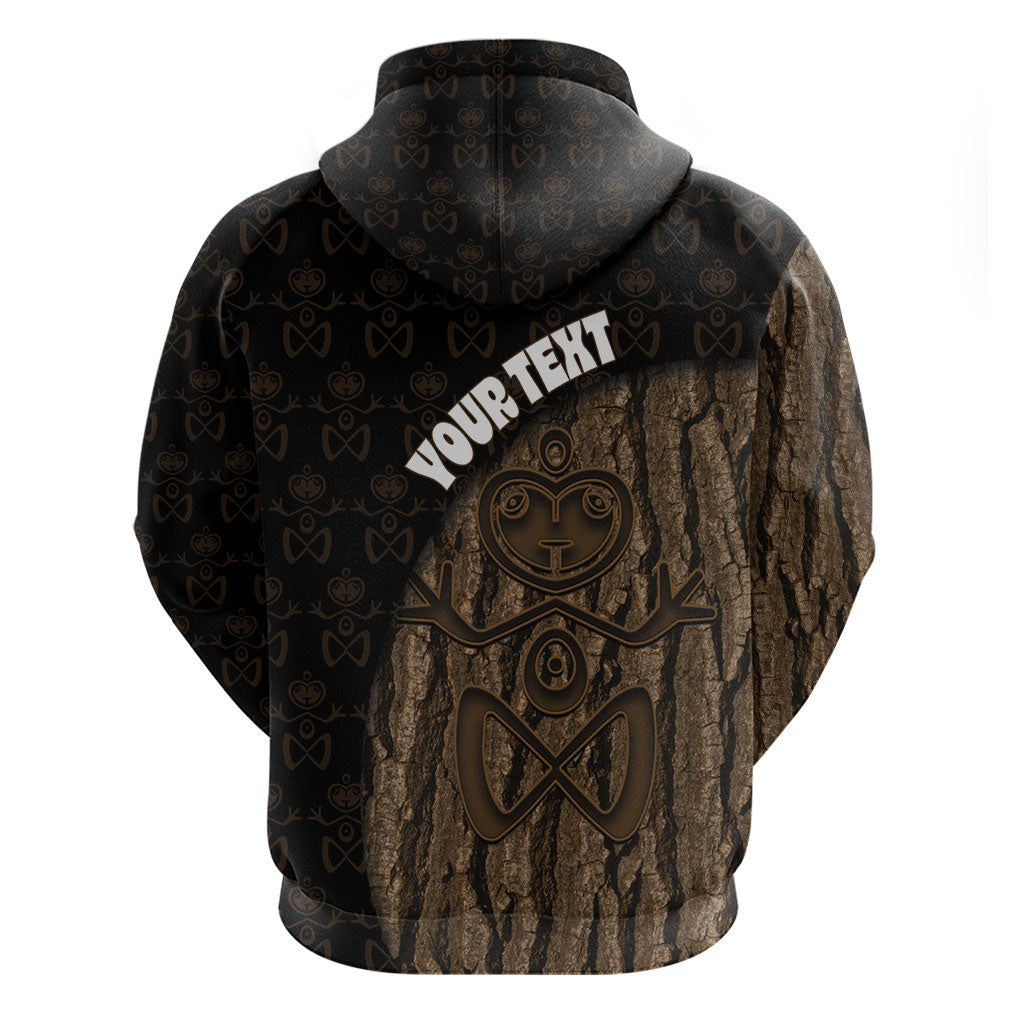 Moriori Kekoru New Zealand Personalised Zip Hoodie Kopi Rakau Carving Chatham Islands Map LT14 - Polynesian Pride