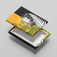 New Zealand Australia Rugby Bledisloe 2026 Canvas Wall Art Champion Trophy Maori Aboriginal Art LT14 - Polynesian Pride