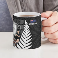 New Zealand Australia Rugby Bledisloe 2026 Ceramic Mug Champion Trophy Maori Aboriginal Art LT14 - Polynesian Pride