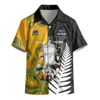 New Zealand Australia Rugby Bledisloe 2026 Custom Kid Hawaiian Shirt Champion Trophy Maori Aboriginal Art LT14 - Polynesian Pride