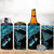 New Zealand Stingray Can Cooler Tumbler Aotearoa Whai With Maori Paua Shell