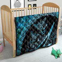New Zealand Stingray Quilt Aotearoa Whai With Maori Paua Shell LT14 - Polynesian Pride