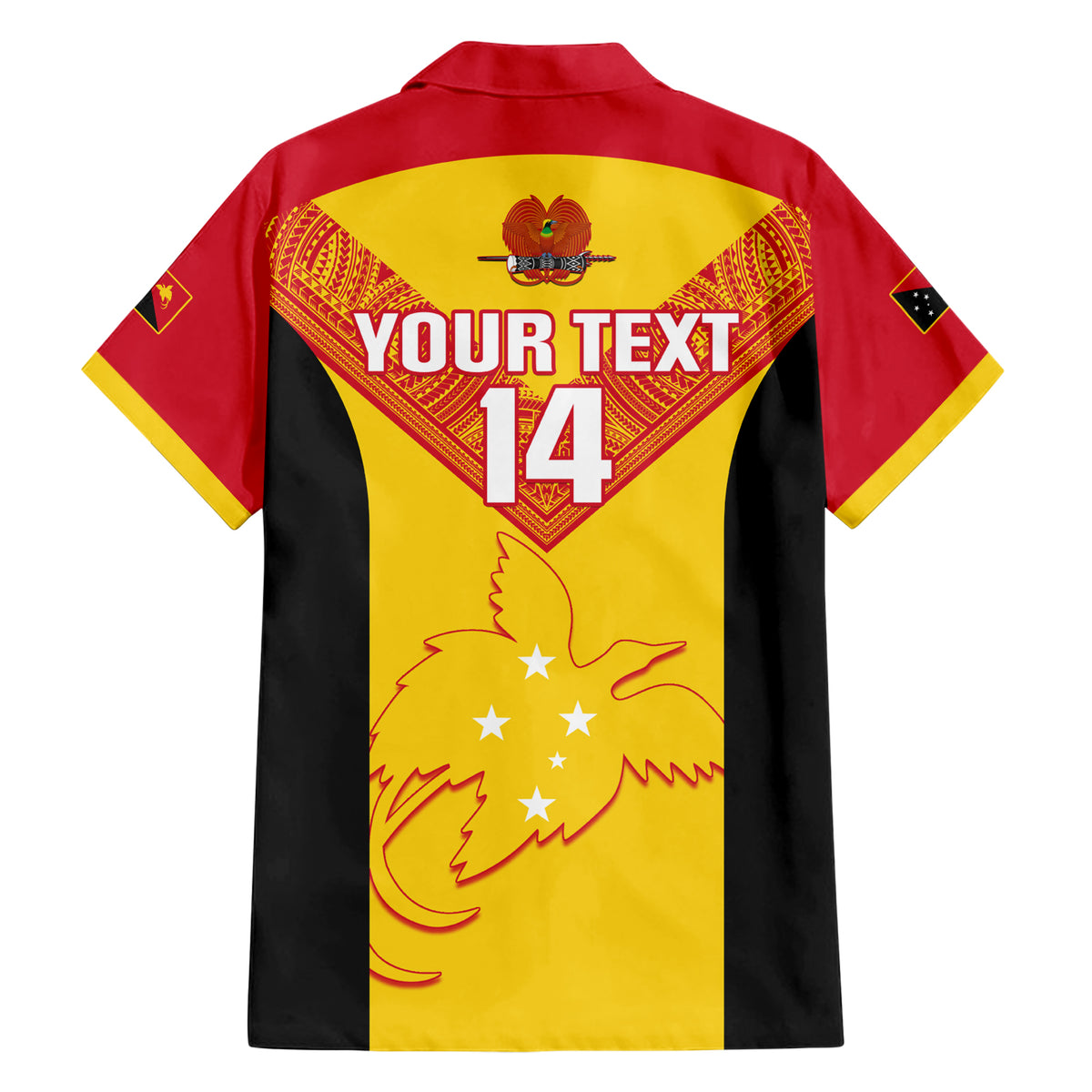 Custom Papua New Guinea Rubgby Hawaiian Shirt Pacific 2023 Go PNG Kumuls LT14 - Polynesian Pride