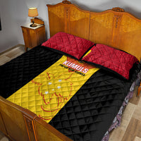 Papua New Guinea Rubgby Quilt Bed Set Pacific 2023 Go PNG Kumuls LT14 - Polynesian Pride