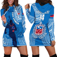 Custom Samoa Rugby Hoodie Dress Pacific 2023 Go Toa Samoa LT14 - Polynesian Pride