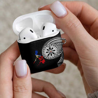 Philippines Strong AirPods Case Filipino Map Polynesian Tattoo - Polynesian Pride