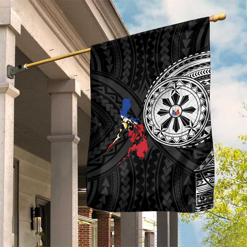 Philippines Strong Garden Flag Filipino Map Polynesian Tattoo - Polynesian Pride
