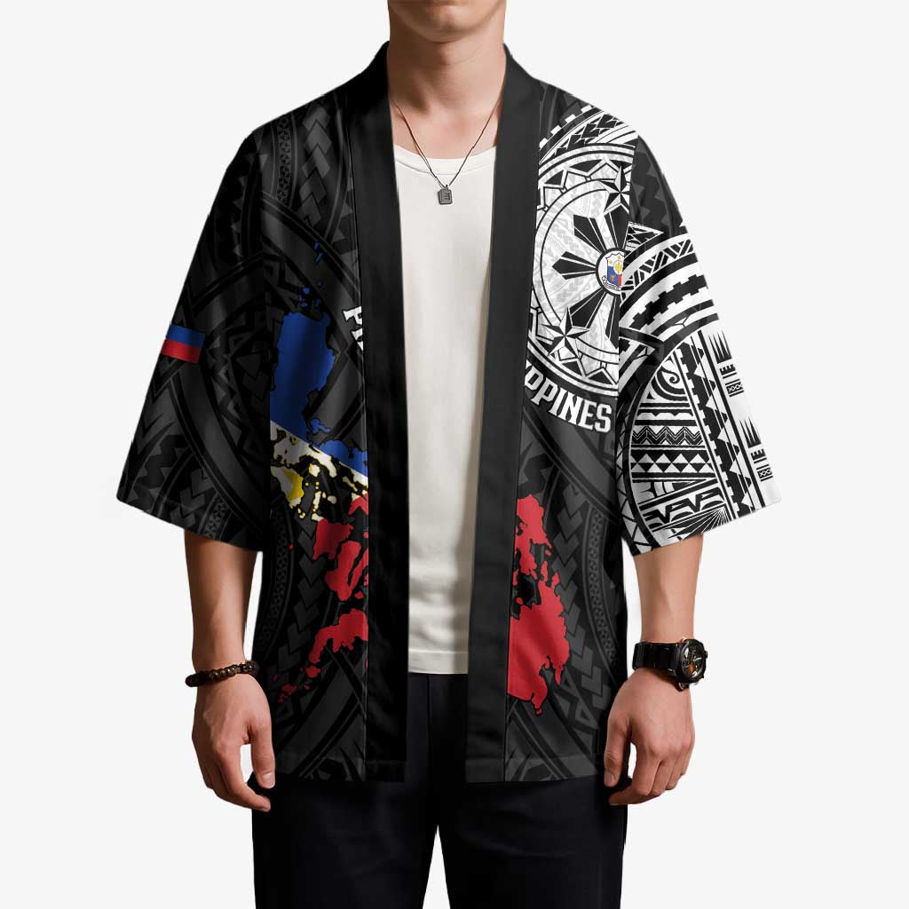 Philippines Strong Kimono Filipino Map Polynesian Tattoo - Polynesian Pride
