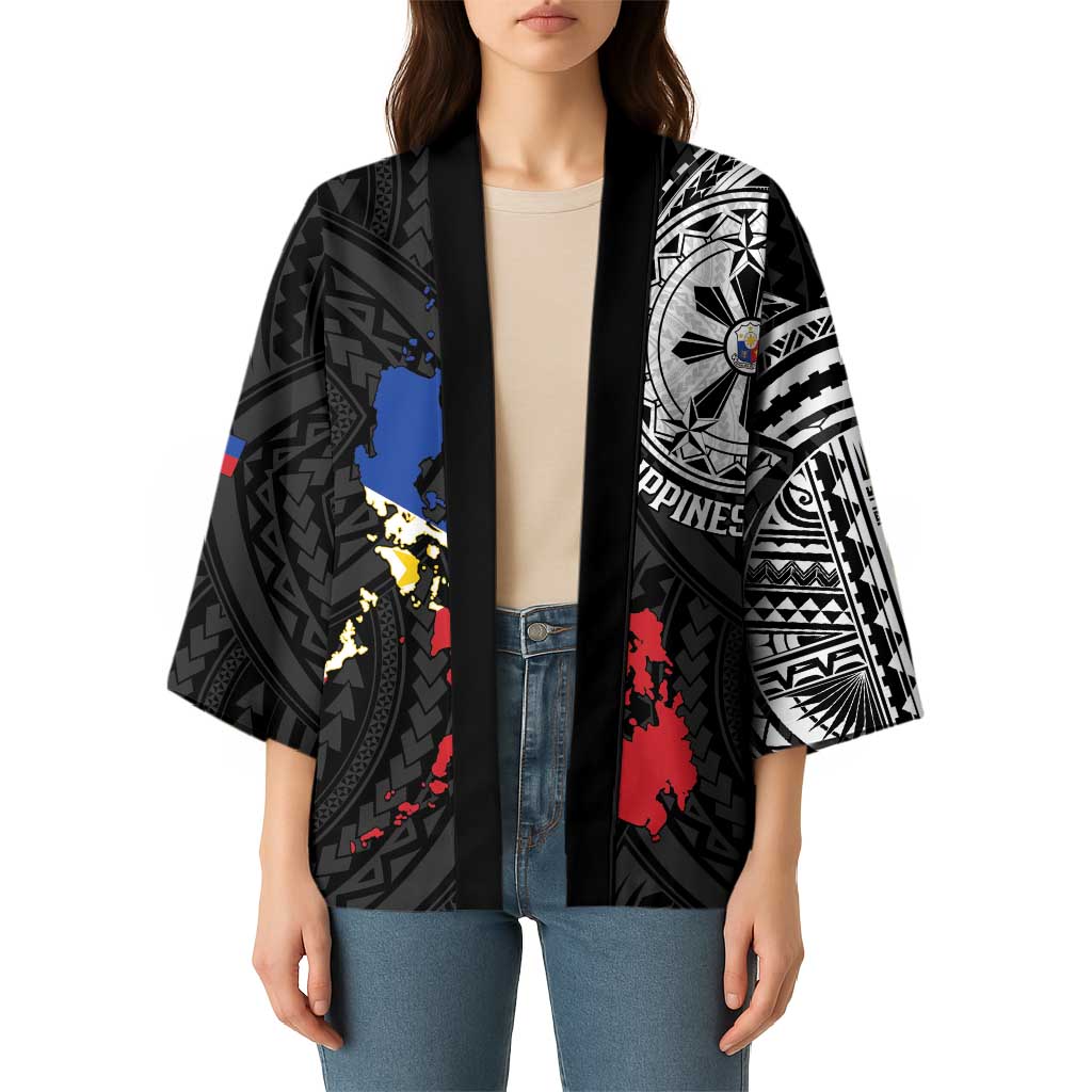 Philippines Strong Kimono Filipino Map Polynesian Tattoo - Polynesian Pride