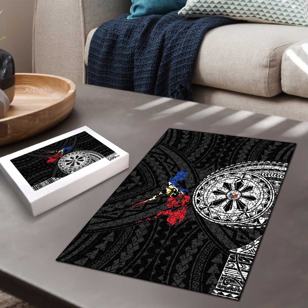 Philippines Strong Puzzle Filipino Map Polynesian Tattoo - Polynesian Pride