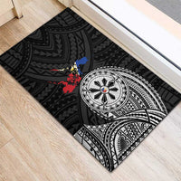 Philippines Strong Rubber Doormat Filipino Map Polynesian Tattoo - Polynesian Pride