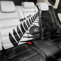 New Zealand Lawn Bowls Custom Back Car Seat Cover Aotearoa Silver Fern LT14 - Polynesian Pride