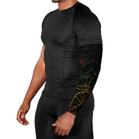 Aloha Hawaii Kalo Arm Sleeves Reggae Taro Polynesian Pattern - Polynesian Pride