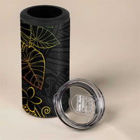 Aloha Hawaii Kalo 4 in 1 Can Cooler Tumbler Reggae Taro Polynesian Pattern LT14 - Polynesian Pride
