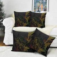 Aloha Hawaii Kalo Pillow Cover Reggae Taro Polynesian Pattern - Polynesian Pride