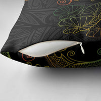 Aloha Hawaii Kalo Pillow Cover Reggae Taro Polynesian Pattern - Polynesian Pride