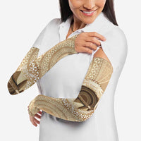 Tonga Skink Kava Bowl Arm Sleeves Vintage Tongan Ngatu Pattern