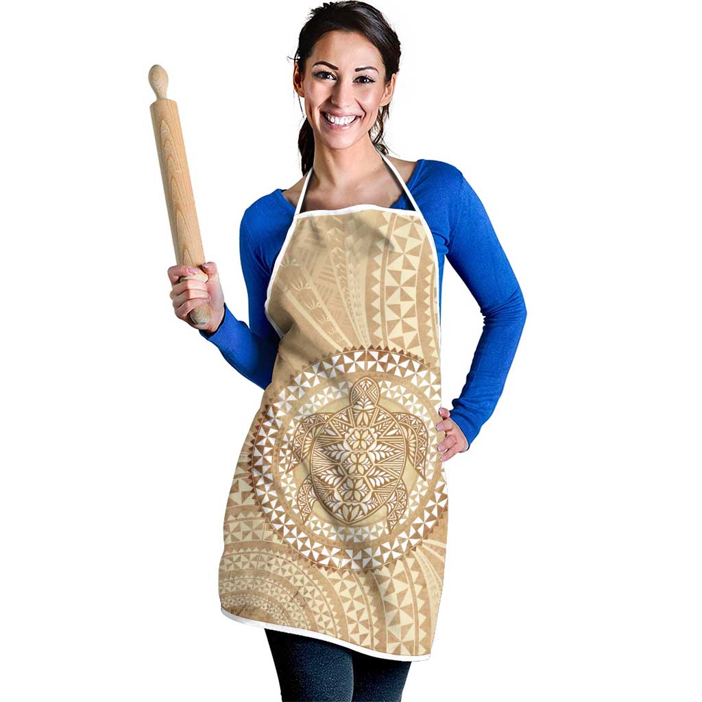 Tonga Ngatu Turtle Apron Vintage Tongan Tapa Cloth