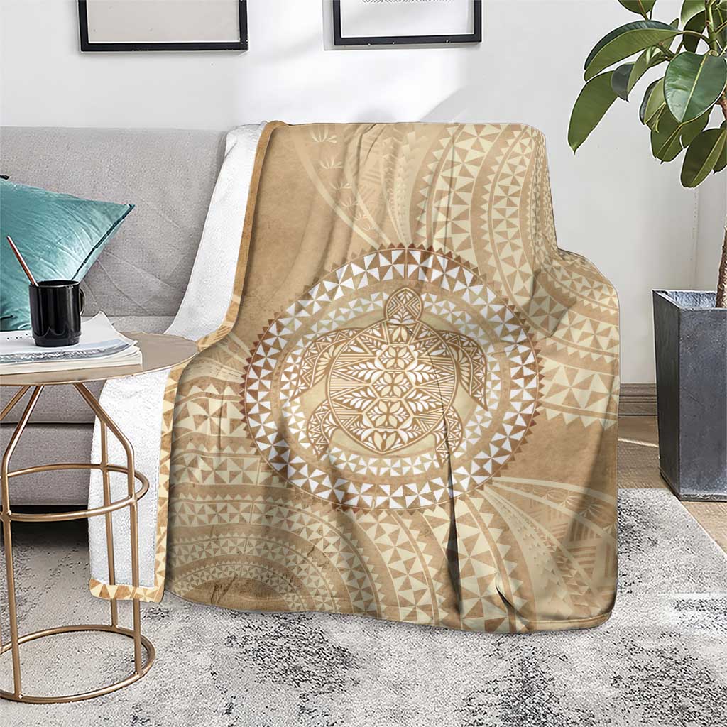 Tonga Ngatu Turtle Blanket Vintage Tongan Tapa Cloth