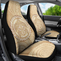Tonga Ngatu Turtle Car Seat Cover Vintage Tongan Tapa Cloth LT14 - Polynesian Pride