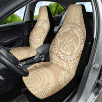 Tonga Ngatu Turtle Car Seat Cover Vintage Tongan Tapa Cloth LT14 - Polynesian Pride