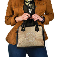 Tonga Ngatu Turtle Shoulder Handbag Vintage Tongan Tapa Cloth