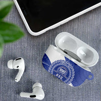 Queen Salote College 100th Anniversary Personalized AirPods Case Est 1926 Kolisi Fefine Tongan Ngatu Pattern LT14 - Polynesian Pride