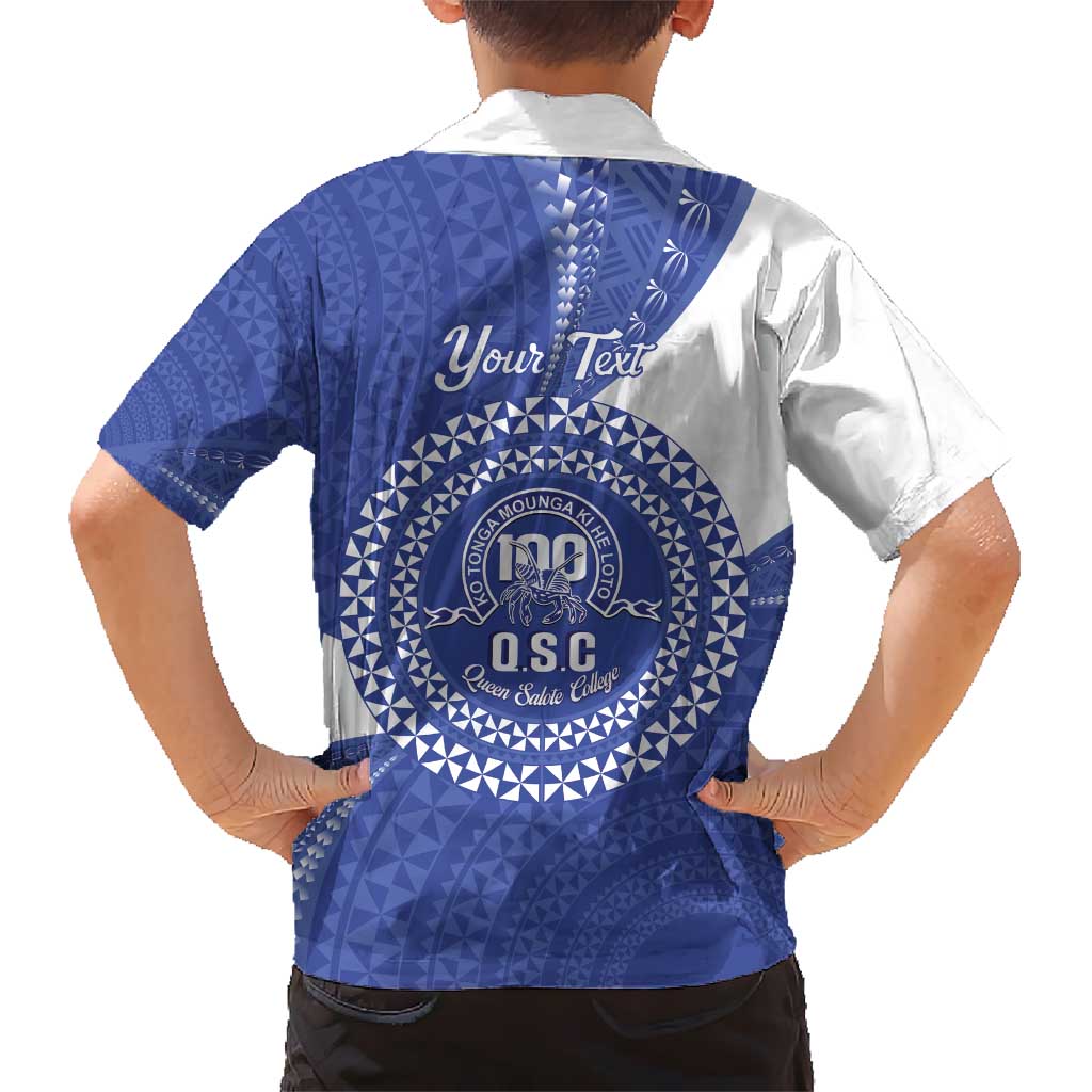 Queen Salote College 100th Anniversary Personalized Family Matching Off Shoulder Maxi Dress and Hawaiian Shirt Est 1926 Kolisi Fefine Tongan Ngatu Pattern